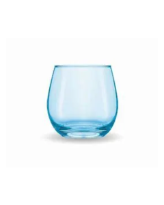 Ly Thấp Thủy Tinh 320ml Luminar Maine Sky Blue