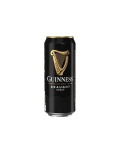 Bia Đen Guinness Draught Stout 4.2% Lon 440ml