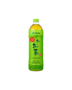 Trà Xanh Không Đường Oi Ocha Chai 1L