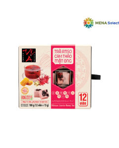 Trà Atiso Cam Thảo Mật Ong Vị Á Hộp 12x15g