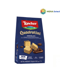 Bánh Xốp Loacker Quadratini Sôcôla Gói 125g