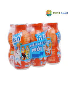 Lốc 6 Hộp Sữa Uống Tiệt Tr&ugrave;ng Vị Cam Fristi 80ml