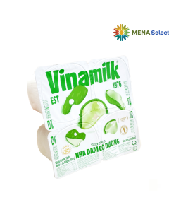 Sữa Chua Nha Đam Có Đường Vinamilk Hộp 100gx4