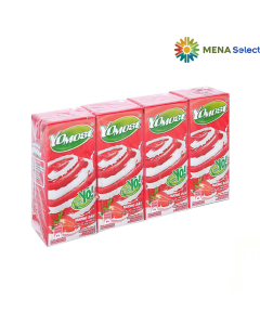 Lốc 4 Hộp Sữa Chua Uống Hương Dâu Yomost 170ml