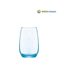 Ly Cao Thủy Tinh 370ml Luminar Maine Sky Blue