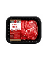 Thịt bò Kiriotoshi Niku-Ichi thái lát khay 200g